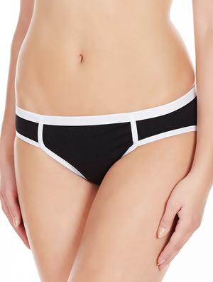 black cotton bikini panty - 11952021 - Standard Image - 2