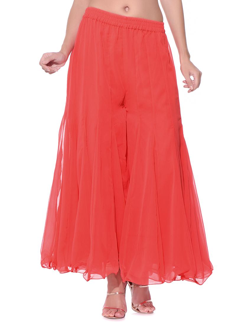 pink chiffon sharara - 11952698 - Zoom Image - 1
