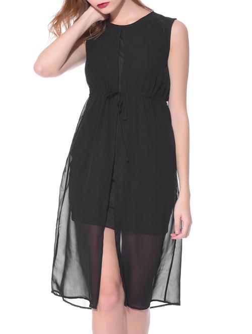 black sleeveless dress - 11960587 - Very Small Image - 1