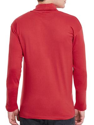 red cotton tshirt - 11961881 - Standard Image - 3