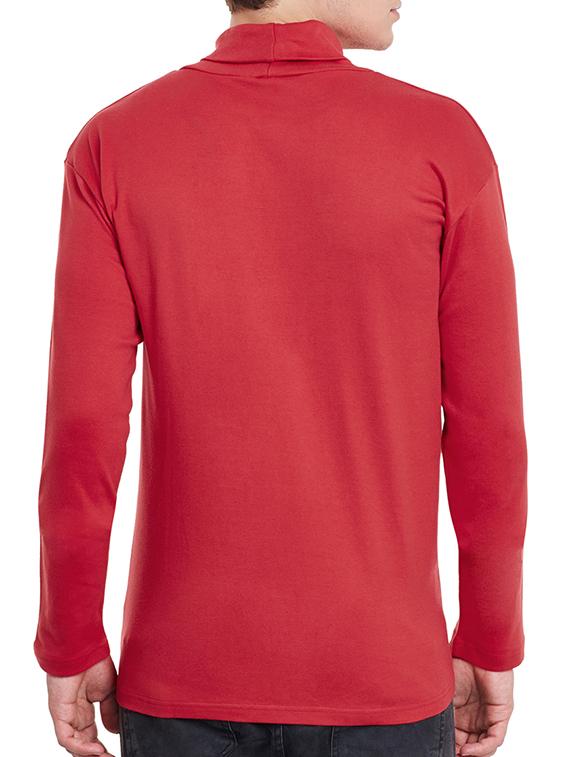 red cotton tshirt - 11961881 - Zoom Image - 3