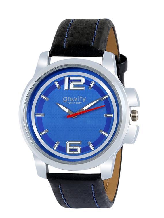gravity blue watch for men - 11962040 - Zoom Image - 1