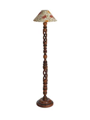 multicolour wooden metallic table lamp - 1204463 - Standard Image - 2