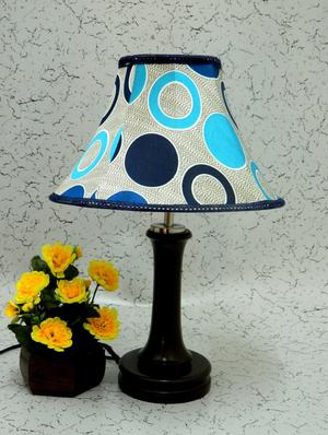 blue wood and metal table lamp - 1204550 - Standard Image - 2