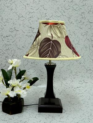 brown wood and metal table lamp - 1204633 - Standard Image - 2