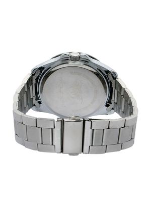 black base red dialer metallic strap watch - 1206047 - Standard Image - 3