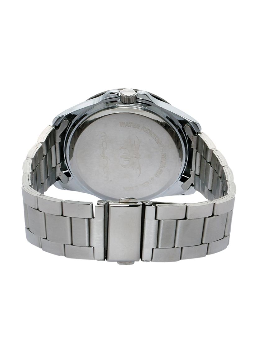 black base red dialer metallic strap watch - 1206047 - Zoom Image - 3