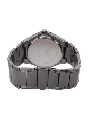 solid black round frame base strap watch - 1206076 - Standard Image - 3