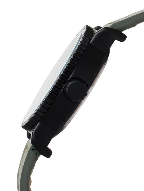 white base green dialer solid green strap watch - 1206088 - Zoom Image - 2