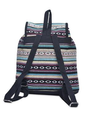 multicolored canvas buckled backpack - 1206400 - Standard Image - 2
