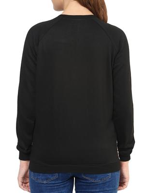 multi colored fleece sweatshirt - 12068026 - Standard Image - 3