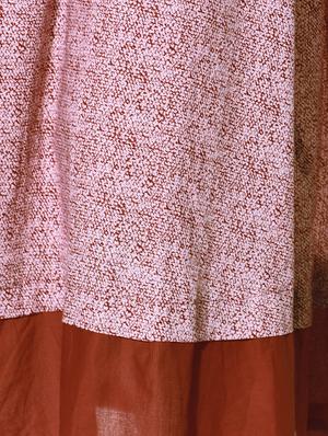 maroon cotton a-line kurta - 12082367 - Standard Image - 4