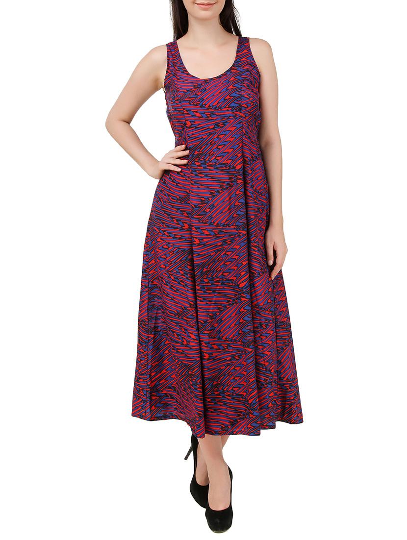 red printed dress - 12083244 - Zoom Image - 1
