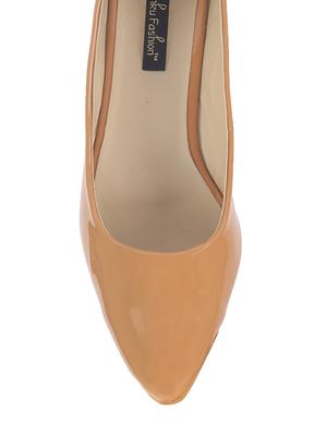 brown patent leather pump - 12084398 - Standard Image - 5