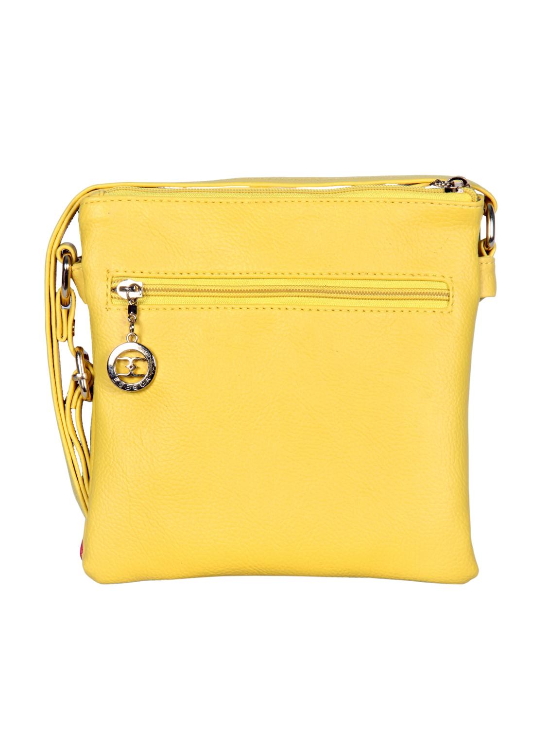 multi colored synthetic leather sling bag - 12086451 - Zoom Image - 2