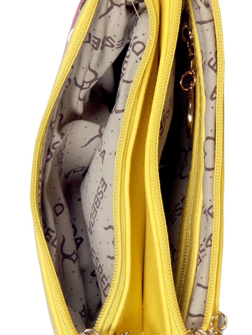 multi colored synthetic leather sling bag - 12086451 - Zoom Image - 3