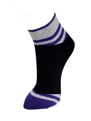 multi colored cotton socks, set of 5 - 12089771 - Standard Image - 4