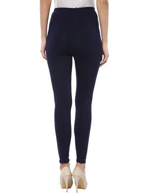 navy blue cotton leggings - 12095976 - Standard Image - 3