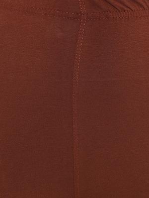 brown cotton leggings - 12095977 - Standard Image - 4