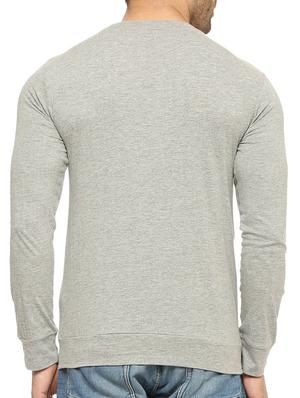 grey cotton cut and sew t-shirt - 12097555 - Standard Image - 3