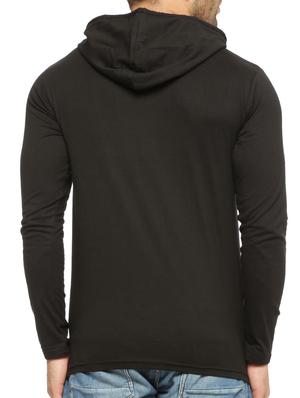 solid black cotton sweatshirt - 12097574 - Standard Image - 3