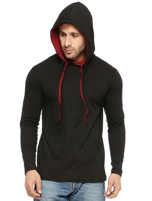 solid black cotton sweatshirt - 12097574 - Standard Image - 4