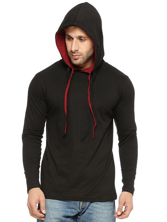 solid black cotton sweatshirt - 12097574 - Zoom Image - 4