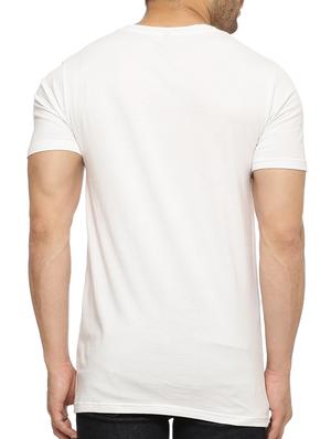 white cotton striped t-shirt - 12097580 - Standard Image - 3