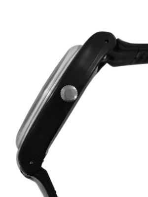 black polyester analog watch - 12103217 - Standard Image - 2