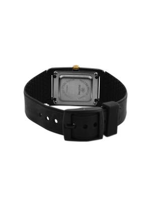 black polyester analog watch - 12103225 - Standard Image - 3