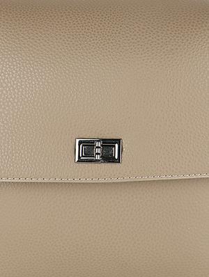 beige leatherette sling bag - 12104785 - Standard Image - 4