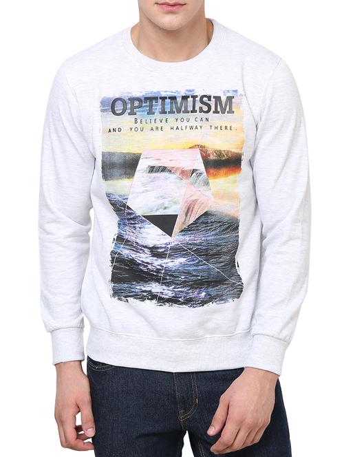 grey acrylic sweatshirt - 12112824 - Very Small Image - 1
