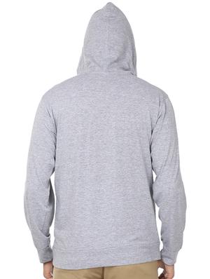 grey colour block cotton sweatshirt - 12114389 - Standard Image - 4
