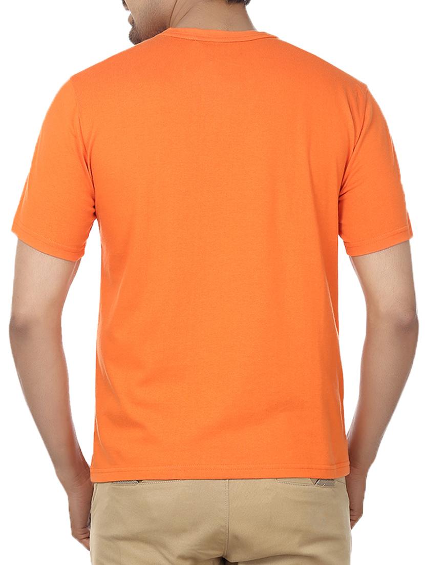 orange cotton tshirt - 12114401 - Zoom Image - 3