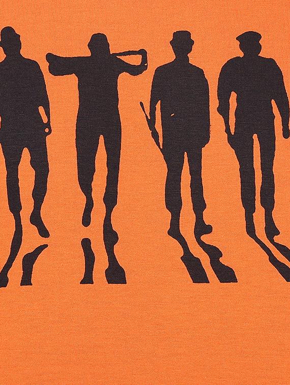 orange cotton tshirt - 12114401 - Zoom Image - 4