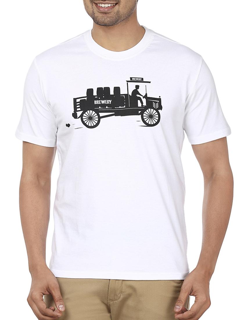white cotton tshirt - 12114408 - Zoom Image - 1