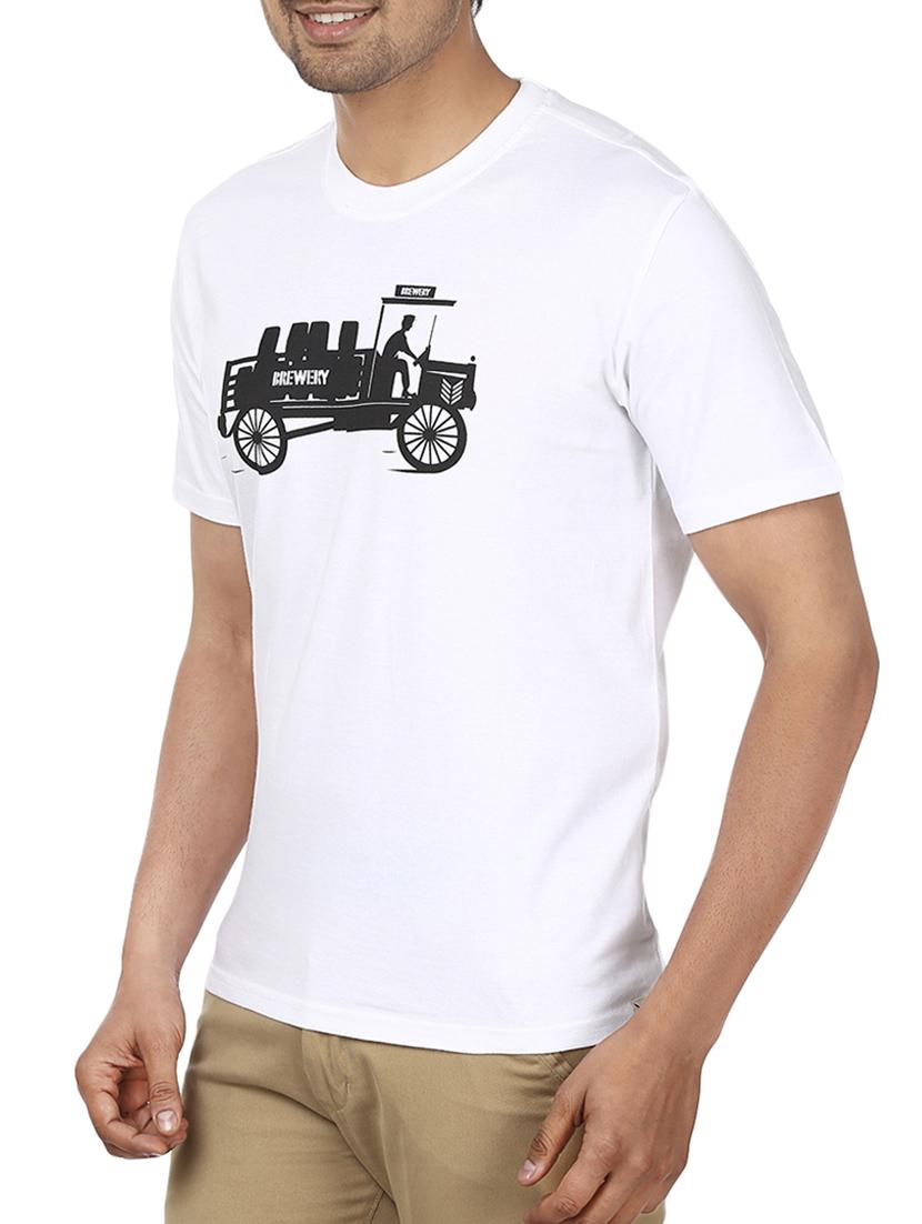 white cotton tshirt - 12114408 - Zoom Image - 2