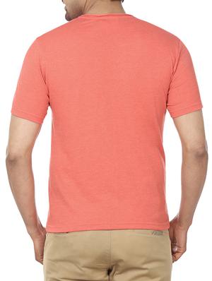 pink solid t-shirt - 12114424 - Standard Image - 3