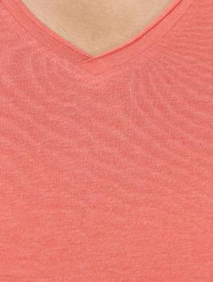 pink solid t-shirt - 12114424 - Standard Image - 4