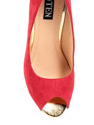 red suede sandal - 12115446 - Standard Image - 4