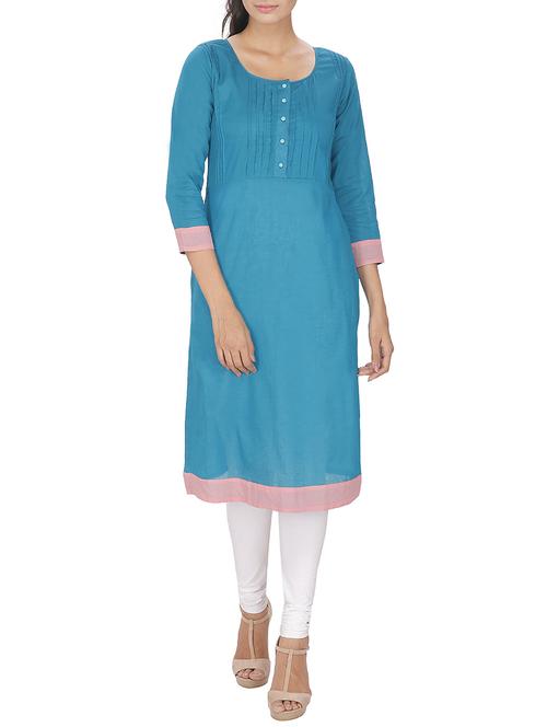 women's straight kurta - 12127120 -  Standard Image - 0