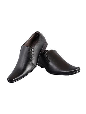 black leatherette slip on - 12129951 - Standard Image - 4