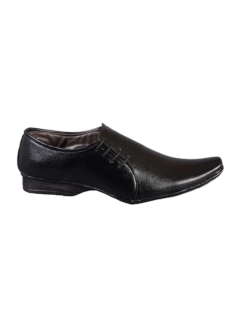 black leatherette slip on - 12129951 - Zoom Image - 2