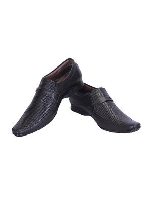 black leatherette slip on - 12129956 - Standard Image - 4