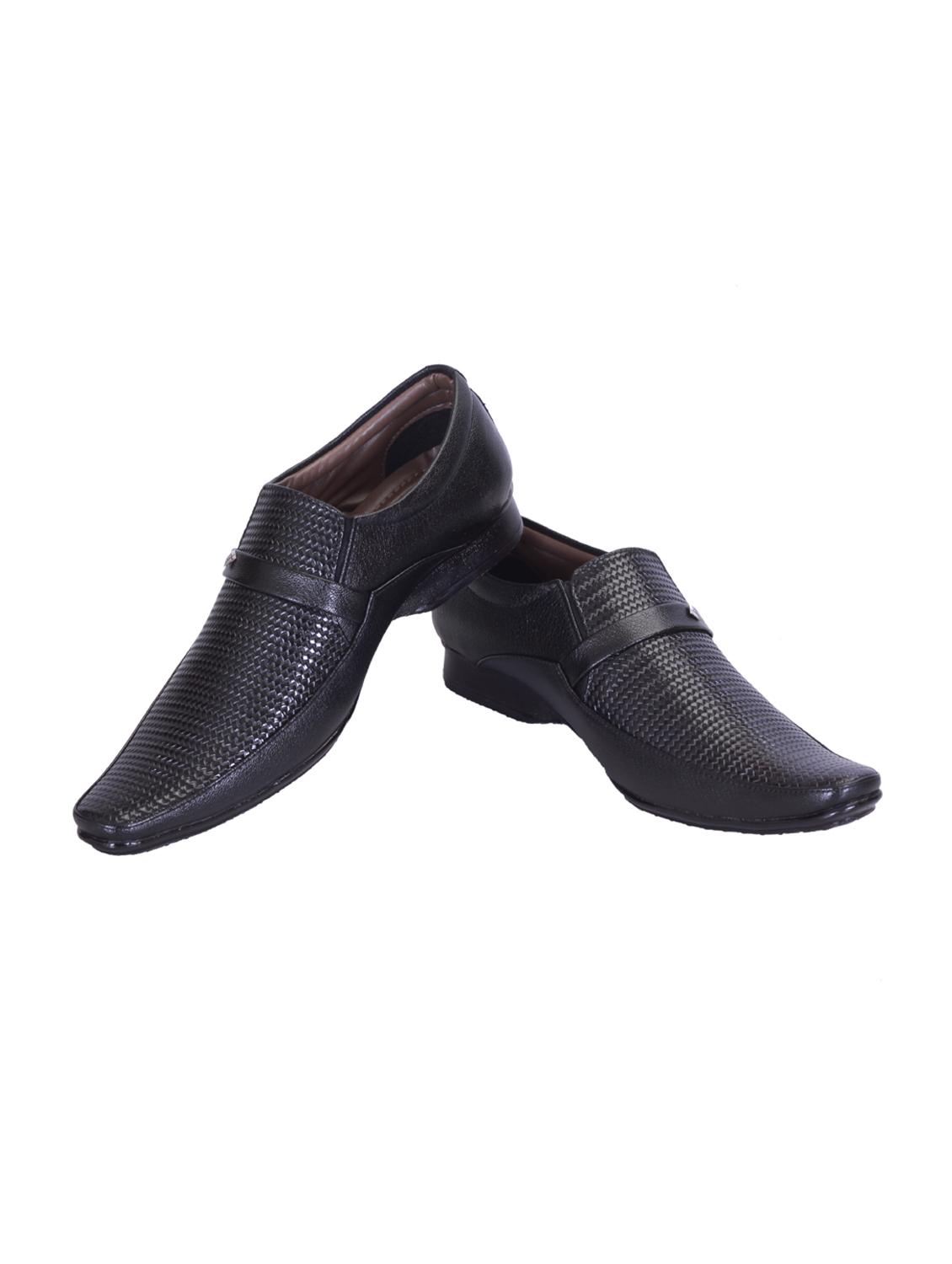black leatherette slip on - 12129956 - Zoom Image - 4