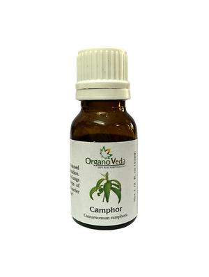 organo veda camphor esssential oil, pain relieving and calming, 15ml - 12133112 - Standard Image - 2