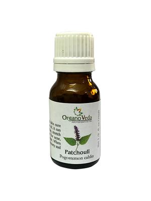 organo veda patchouli esssential oil, acne control , 15ml - 12133116 - Standard Image - 2