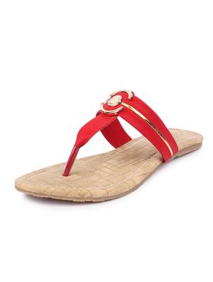 red suede sandal - 12143866 - Standard Image - 2