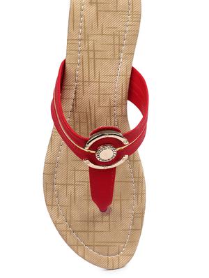 red suede sandal - 12143866 - Standard Image - 4