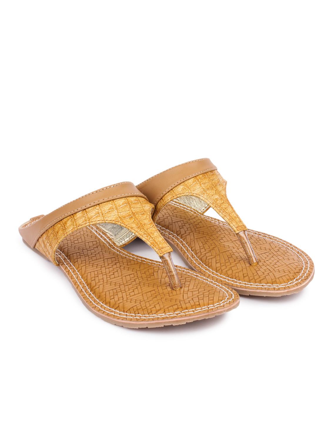 yellow suede sandal - 12143868 - Zoom Image - 3